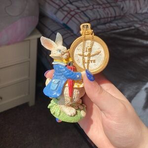 smithsonian alice in wonderland Rabbit clock figure